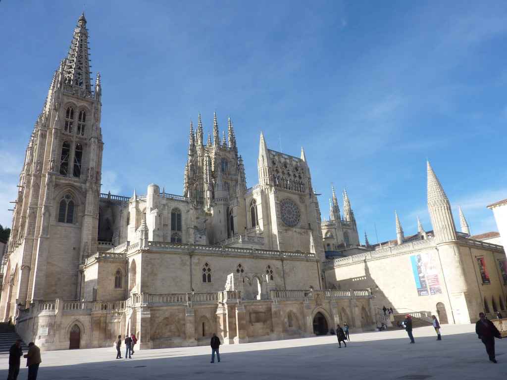 Photos de Burgos Cathedrale Vue Place